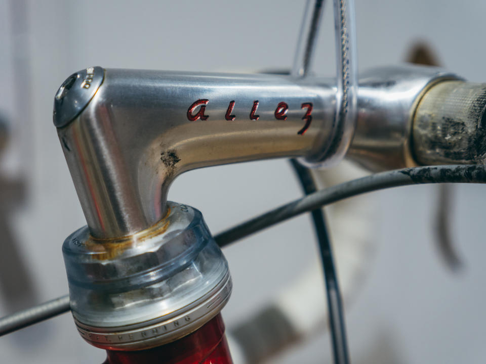 Inside the museum at Specialized HQ