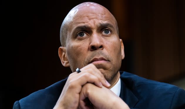 Sen. Cory Booker (D-N.J.) has teamed up with Sen. Tina Smith (D-Minn.) to introduce legislation aimed at protecting access to medication used for abortion and miscarriage. (Photo: Tom Williams via Getty Images)