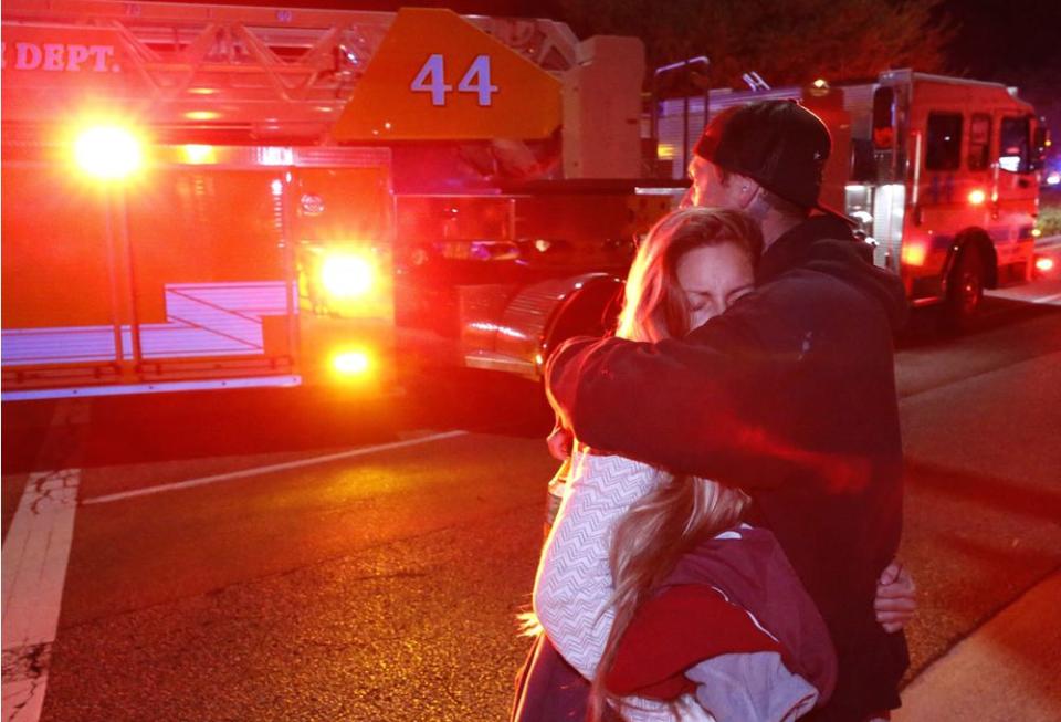 Woman Survives Borderline Bar Shooting and California Wildfires