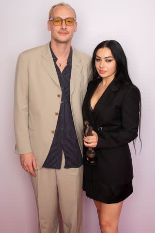 <p>Dave Hogan/Hogan Media/Shutterstock </p> George Daniel and Charli XCX in London in May 2023