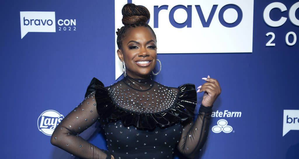 NEW YORK, NEW YORK - OCTOBER 14: Kandi Burruss attends the Legends Ball during 2022 BravoCon at Manhattan Center on October 14, 2022 in New York City. (Photo by Santiago Felipe/Getty Images)