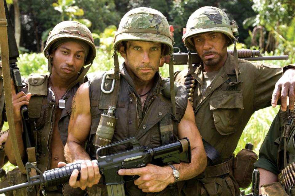 Downey (right) was last nominated for an Oscar in 2009 for “Tropic Thunder.”