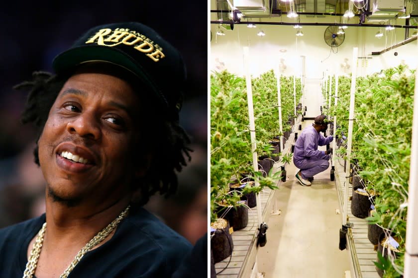 Photos released October 23 tease Jay-Z's latest venture in the cannabis space -- a new brand called Monogram.