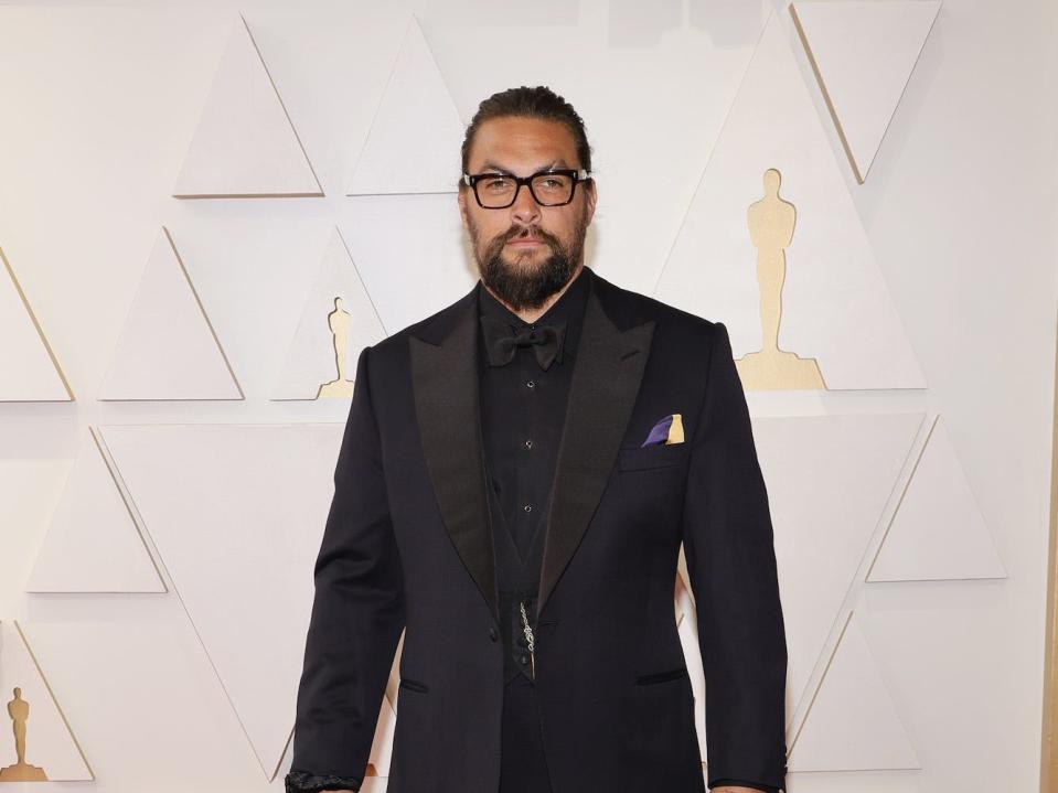 Jason Momoa at the 2022 Oscars.