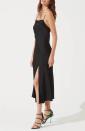 <p>If you love a classic slip silhouette, go for the <span>ASTR the Label Cowl Slip Midi Dress</span> ($89). You can style it with sexy heels and a cute clutch. Plus, the side slit adds a little something extra to a staple LBD.</p>