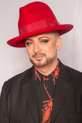 <p>Dave J Hogan/Getty </p> Boy George