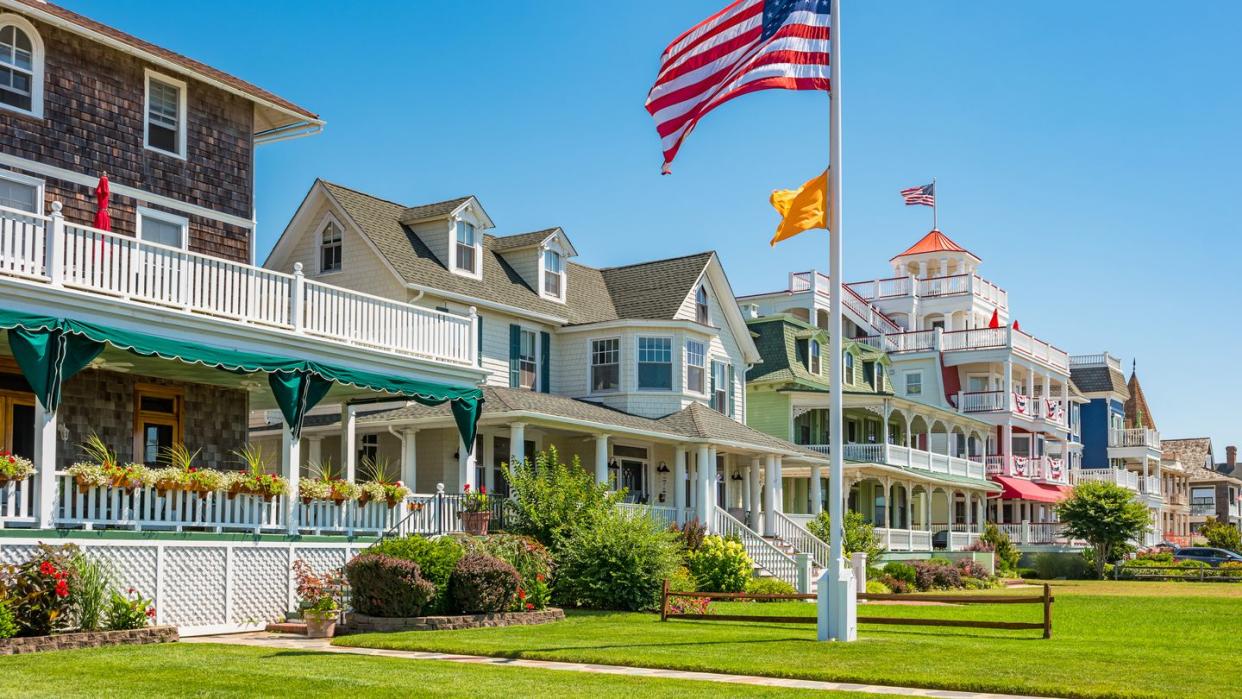 traditional houses in cape may new jersey usa