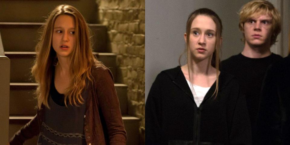 6) Taissa Farmiga (Zoe Benson and Violet Harmon)