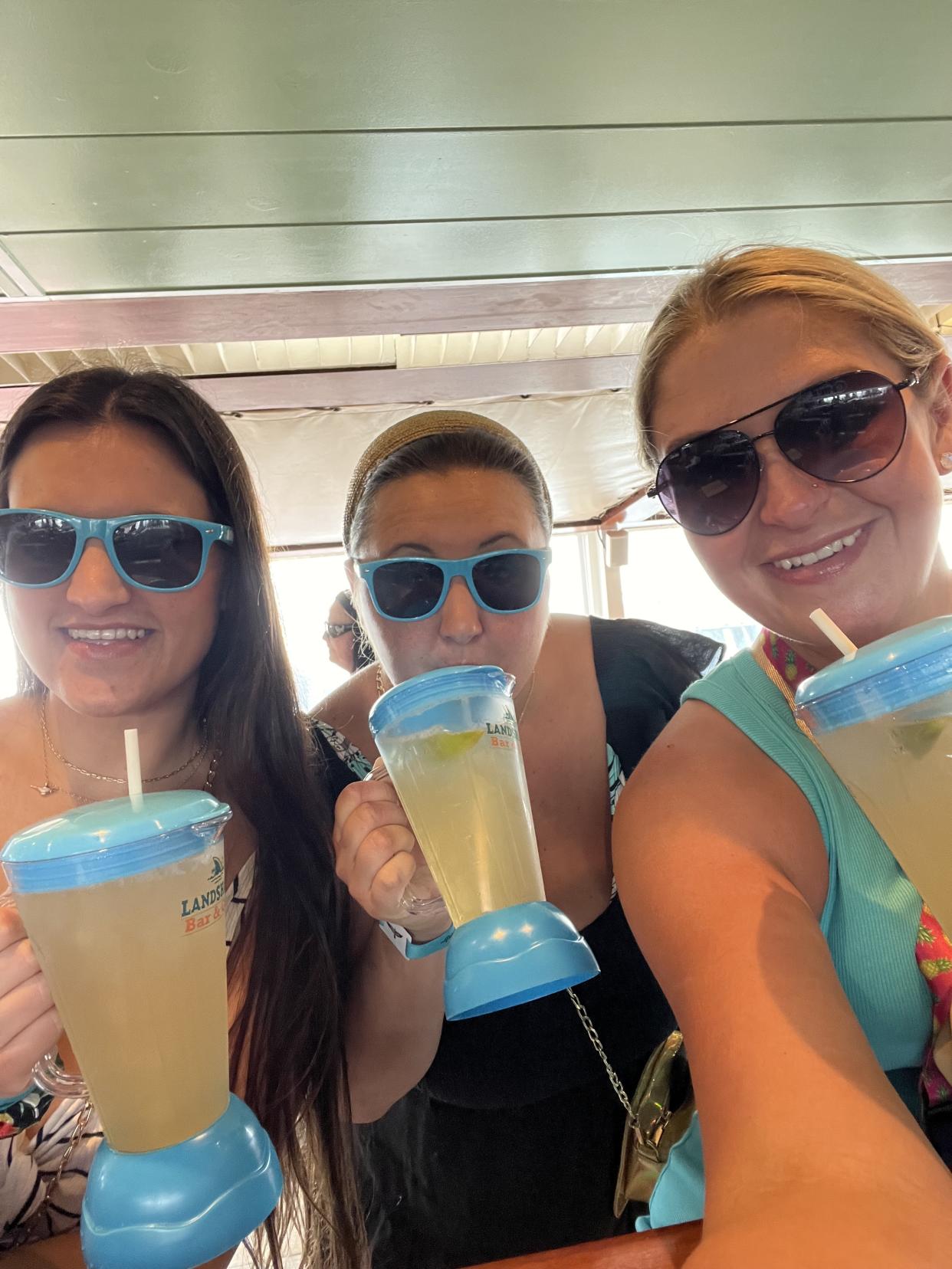 My friends and I loved sipping margaritas at the License to Chill pool bar aboard the Margaritaville Paradise. (Photo: Terri Peters)