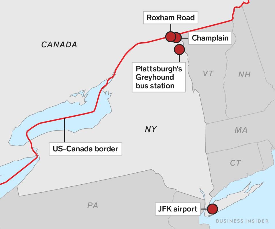 1 19 19 map of upstate new york graphic