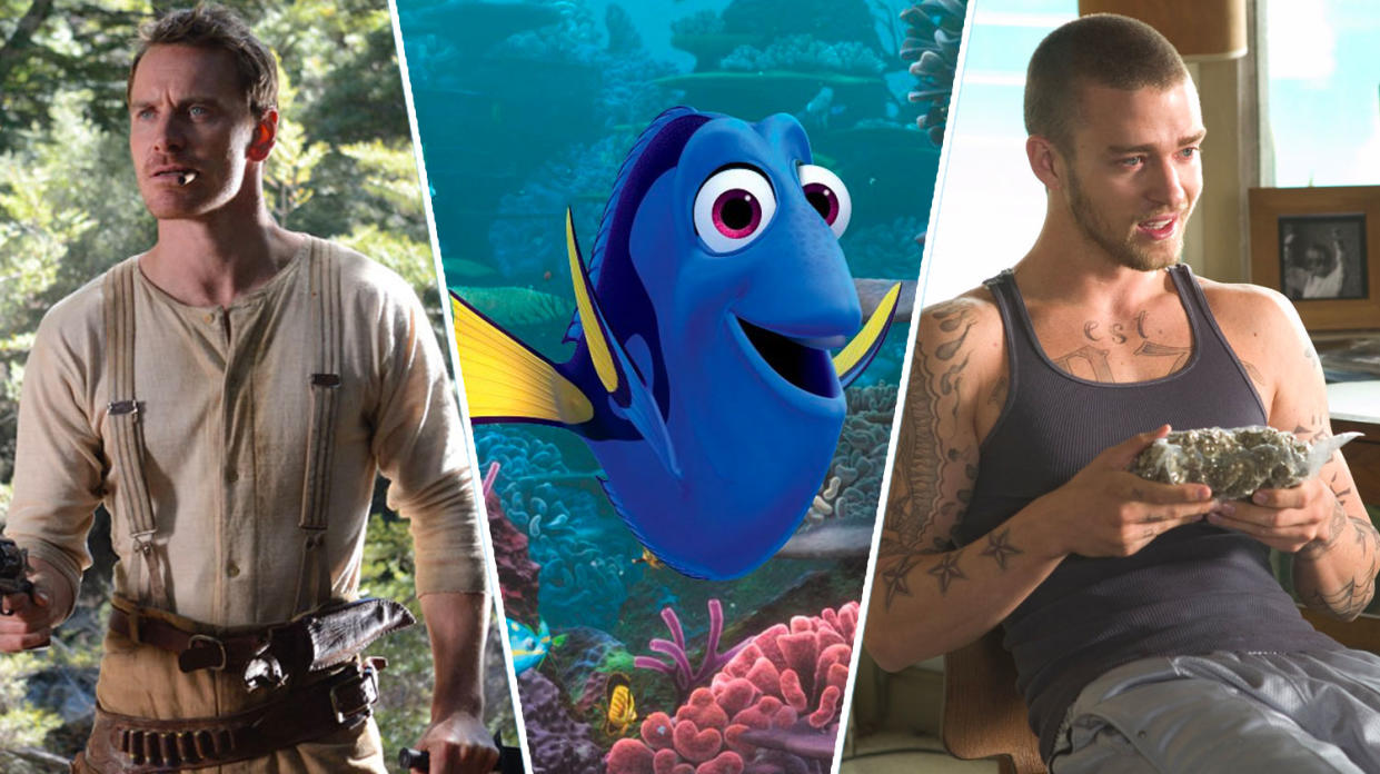 Slow West, Finding Dory, Alpha Dog.