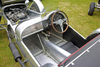 <div><p>Driving the Lotus 6 requires a level of concentration that drivers brought up with today’s plethora of moment-saving driver assistance systems such as ABS and TCS would be unfamiliar with. The drum brakes behind those skinny <strong>3.5in rims </strong>are not even hydraulic but operated by cables.</p></div><p>The <strong>Ford gearbox </strong>is a three-speeder with no synchromesh on first. Over the years, many people have swapped their car’s original worm and roller steering for a more modern rack. Ours still has the former and is rather vague but, because everything about driving this car requires forethought and because it gives such an undiluted experience, it doesn’t matter.</p>