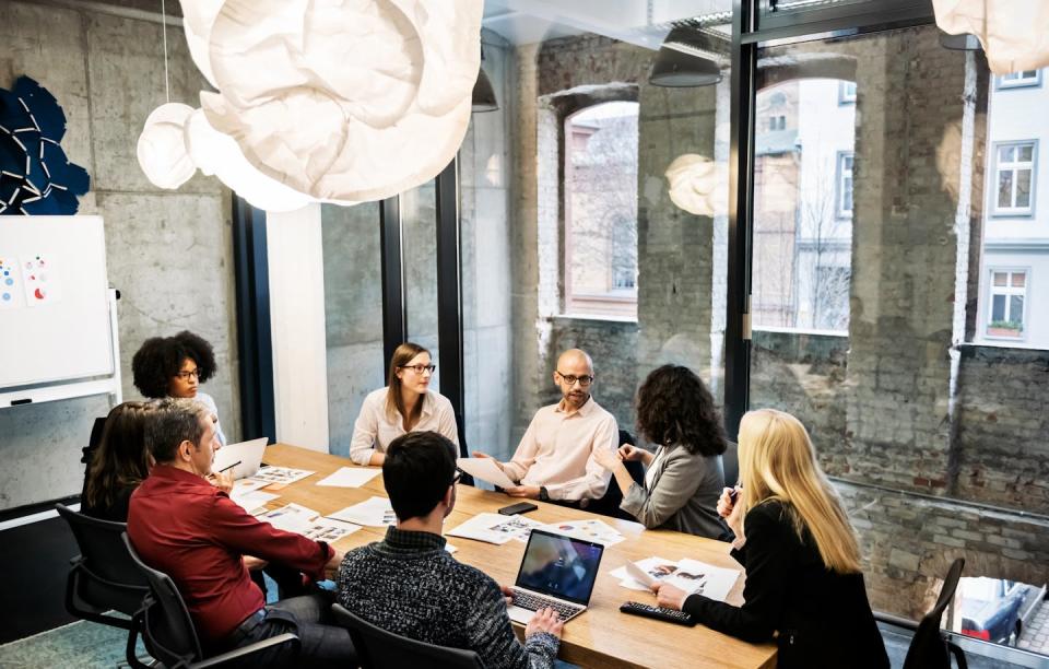 With deft leadership, nonprofit boards can capably steer the organizations they oversee. <a href="https://www.gettyimages.com/detail/photo/group-of-young-people-in-a-business-meeting-royalty-free-image/607477471?adppopup=true" rel="nofollow noopener" target="_blank" data-ylk="slk:Hinterhaus Productions/DigitalVision via Getty Images;elm:context_link;itc:0;sec:content-canvas" class="link ">Hinterhaus Productions/DigitalVision via Getty Images</a>