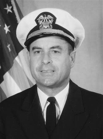 U.S. Navy Comdr. Jeremiah A. Denton, Jr. is shown in this U.S. Navy photo from the National Archives. REUTERS/U.S. Navy