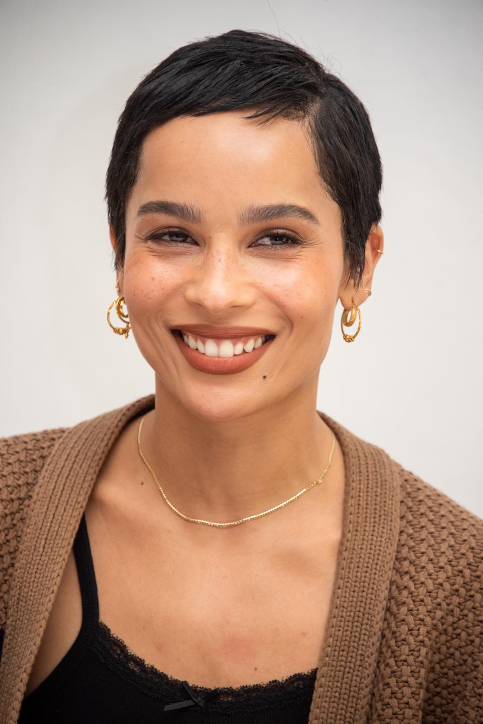 Zoe Kravitz at the "High Fidelity" Press Conference 