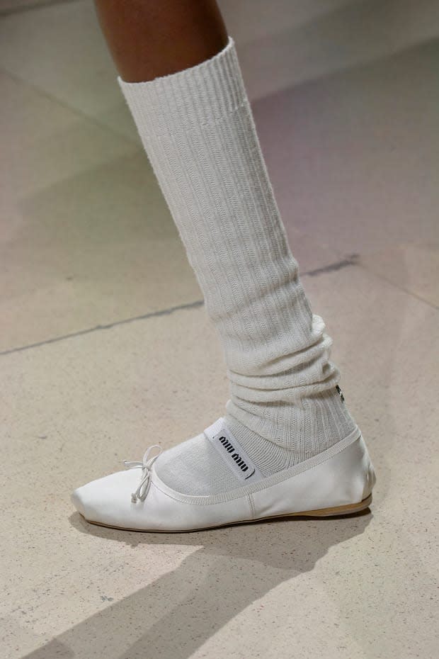 Miu Miu Fall 2022 shoes<p>Photo: Imaxtree</p>