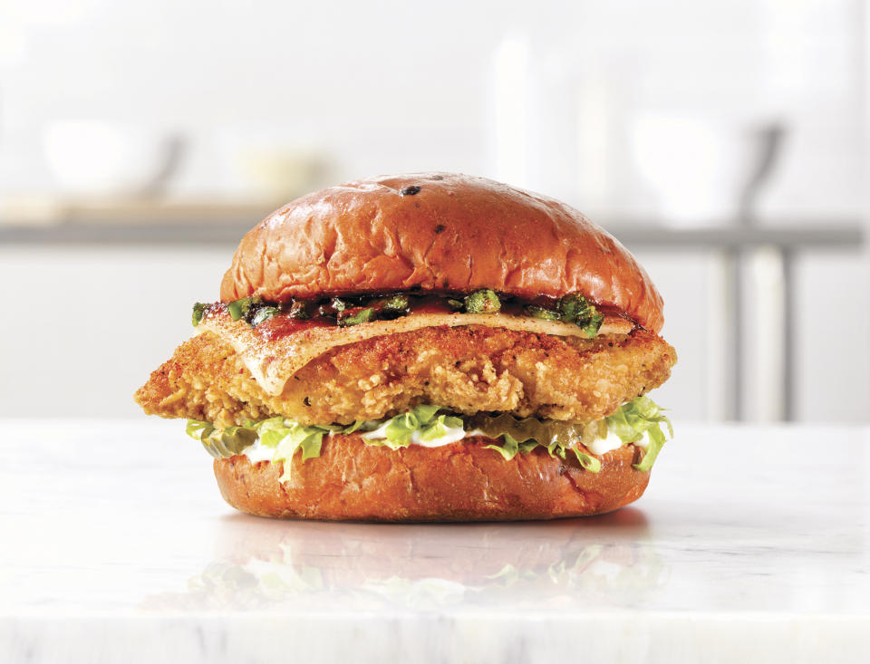 Arby's 'Diablo Dare' Sandwich: Crispy Chicken (Credit: Arby's)