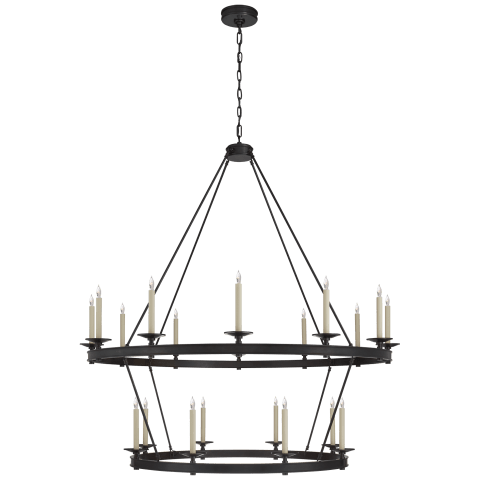 Launceton Grande Two Tiered Chandelier