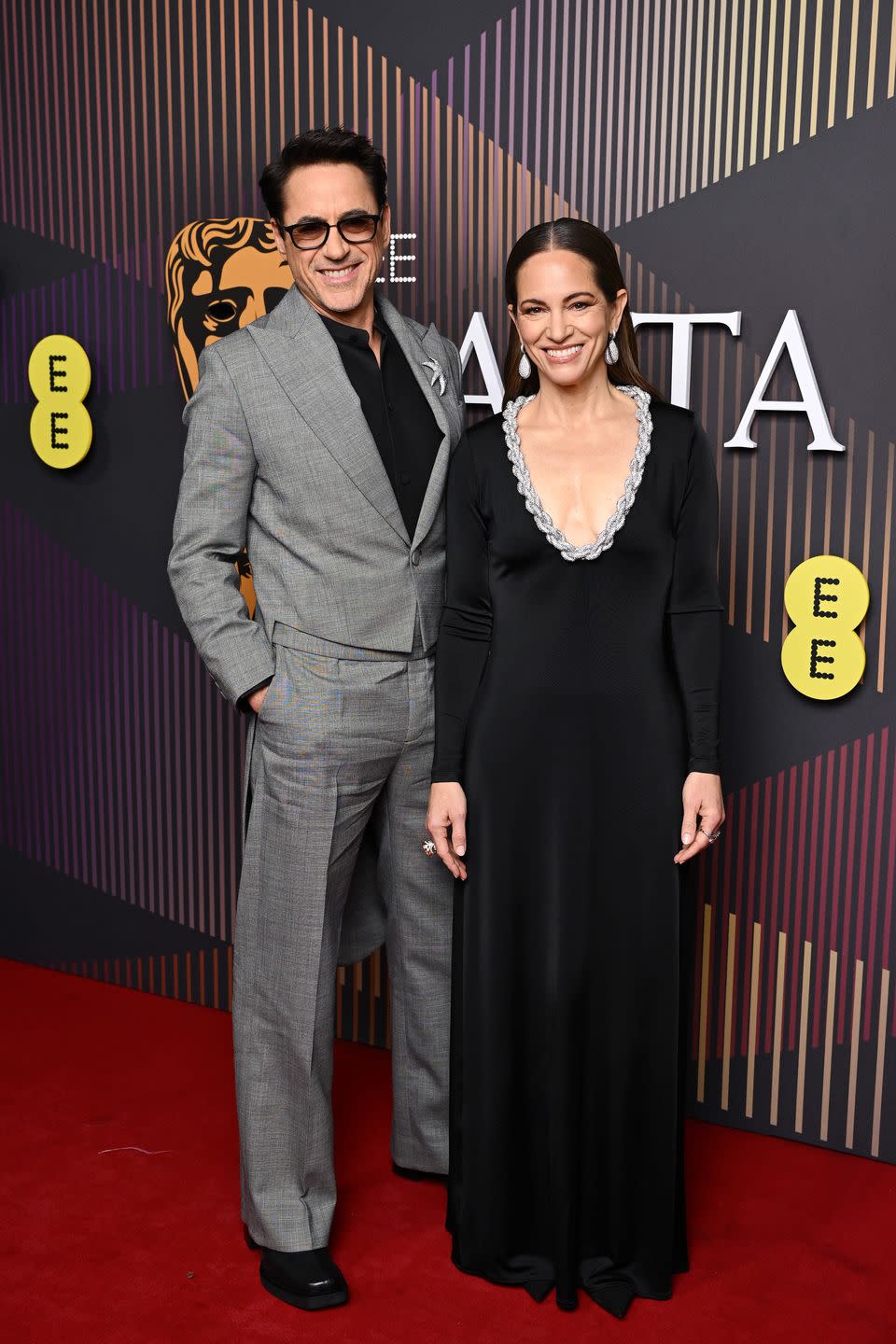 robert downey jr and susan downey, baftas 2024