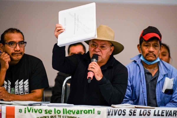 familias caso Ayotzinapa