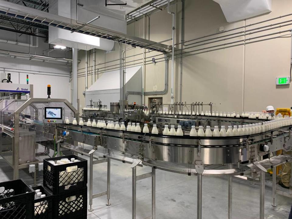 Darigold produces extended shelf-life milk at its Boise plant.