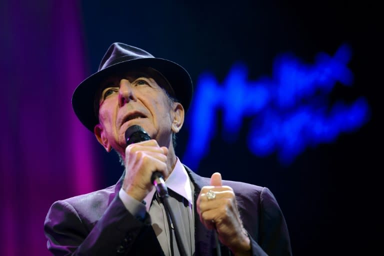 Montreal native Leonard Cohen performed at the Montreux Jazz Festival in 2013