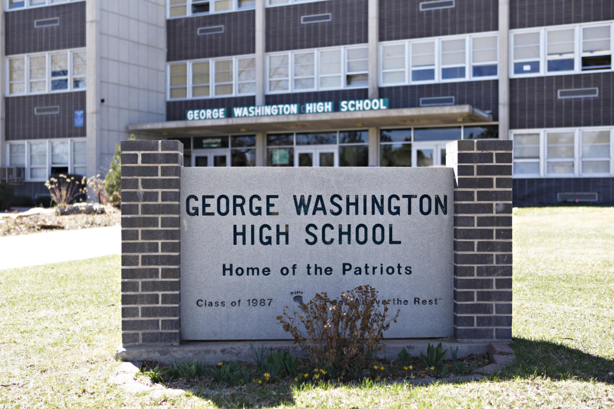 George Washington High School in Denver, Colorado changed its policy to make educational assemblies mandatory after previously allowing students to opt out. (Photo: Getty Images)