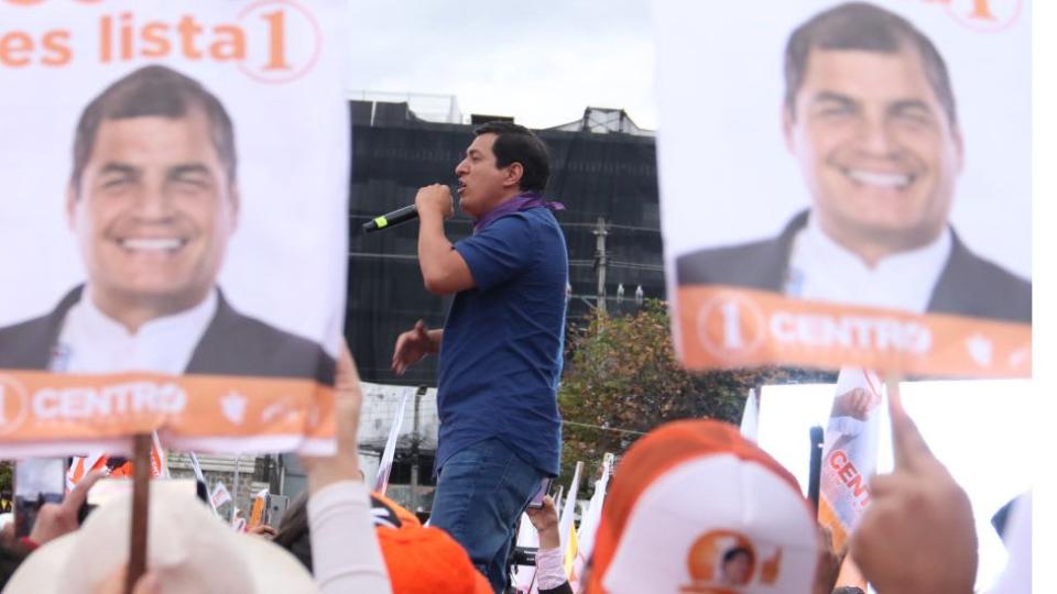 Andrés Arauz, candidato del correísmo