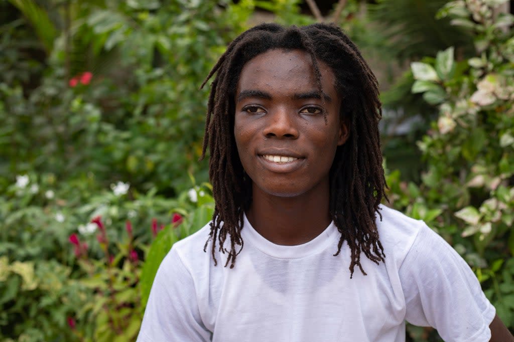 Ghana Rastafarian Student (Copyright 2021 The Associated Press. All rights reserved.)