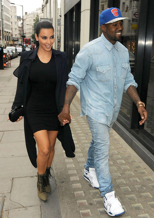 Kim Kardashian & Kanye West Closer Than Ever — Dressing Alike