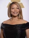 Queen Latifah poses in the press room at the 56th annual Grammy Awards at Staples Center on Sunday, Jan. 26, 2014, in Los Angeles. (Photo by Dan Steinberg/Invision/AP)