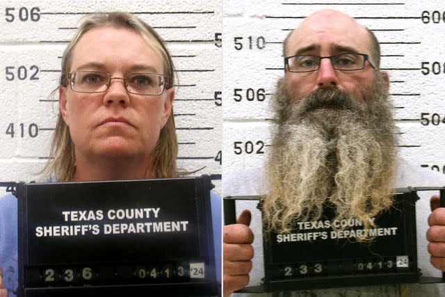 <p>Oklahoma State Bureau of Investigation</p> Cora Twombly (left); and Tad Bert Cullum.