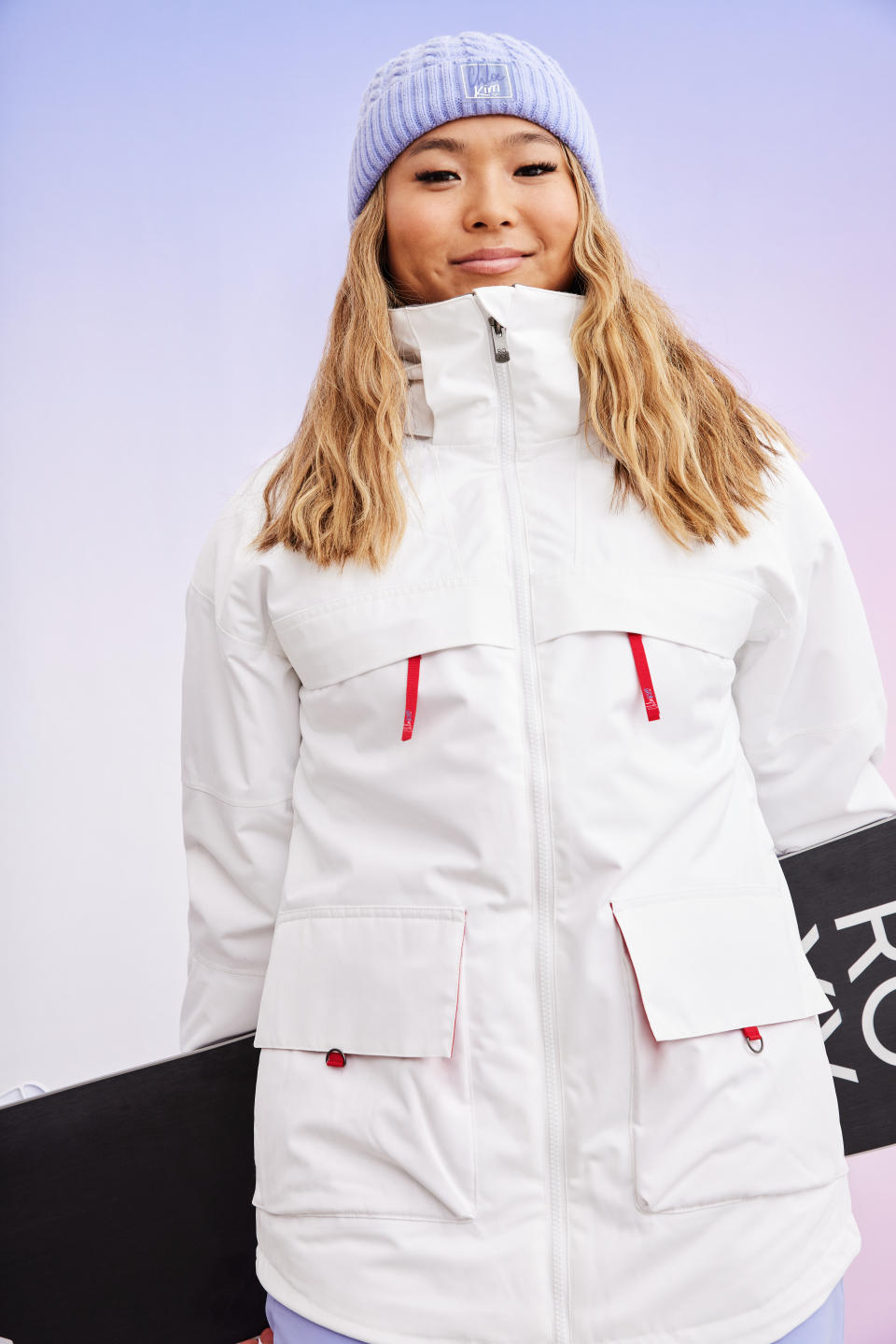 The Chloe Kim Signature Collection is a design collaboration with Roxy. Courtesy Photo