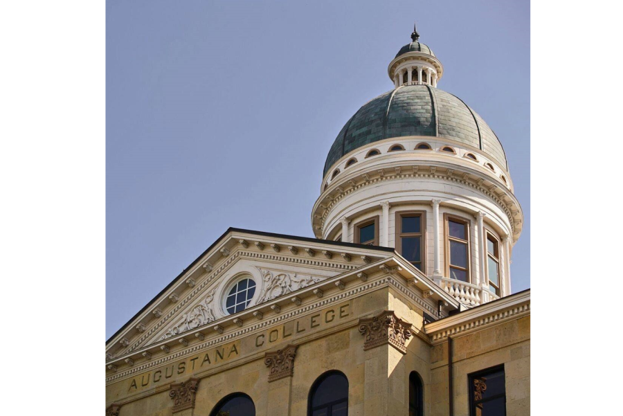 Augustana College in Rock Island (with its iconic Old Main) has 2,500 undergraduate students.