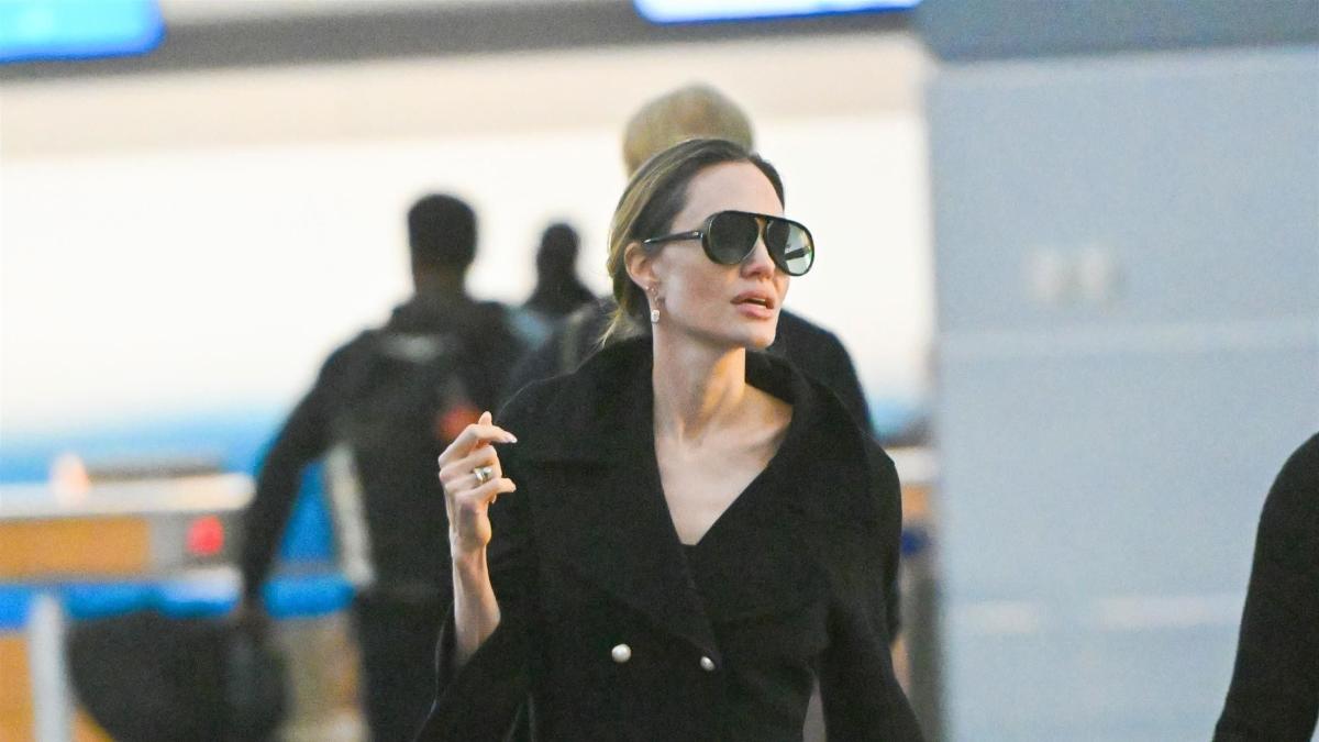Angelina Jolie Wore a Controversial Airport Outfit