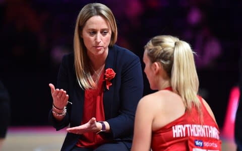 Jess Thirlby speaks to captain Natalie Panagarry - Credit: Getty Images