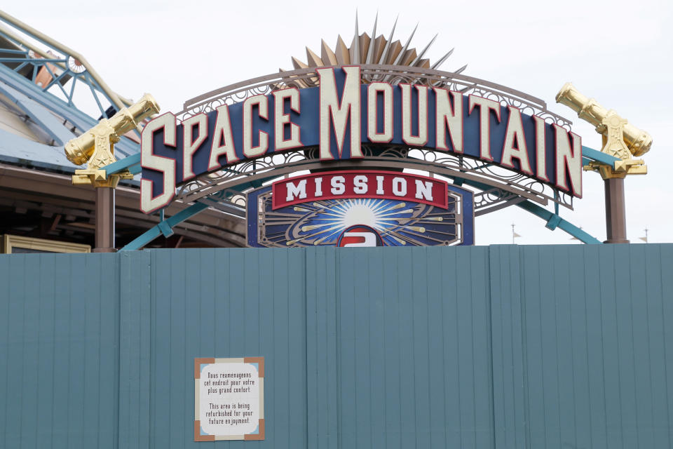 Space Mountain, une attraction qui compte (Crédit : Reuters/Gonzalo Fuentes)