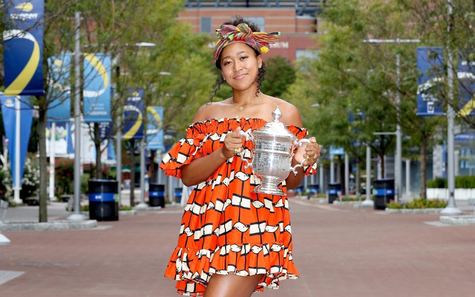 Naomi Osaka won her second US Open title last weekend - GETTY IMAGES