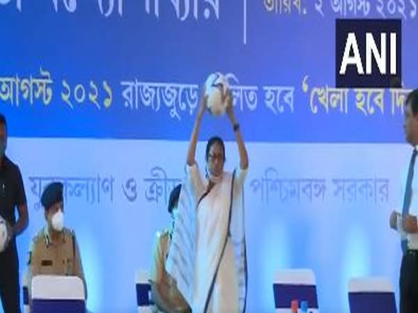 West Bengal Chief Minister Mamata Banerjee at an event in Kolkata (Photo/ANI)