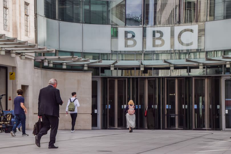 Broadcasting House, the BBC headquarters in central London (Photo by Vuk Valcic/SOPA Images/LightRocket via Getty Images)