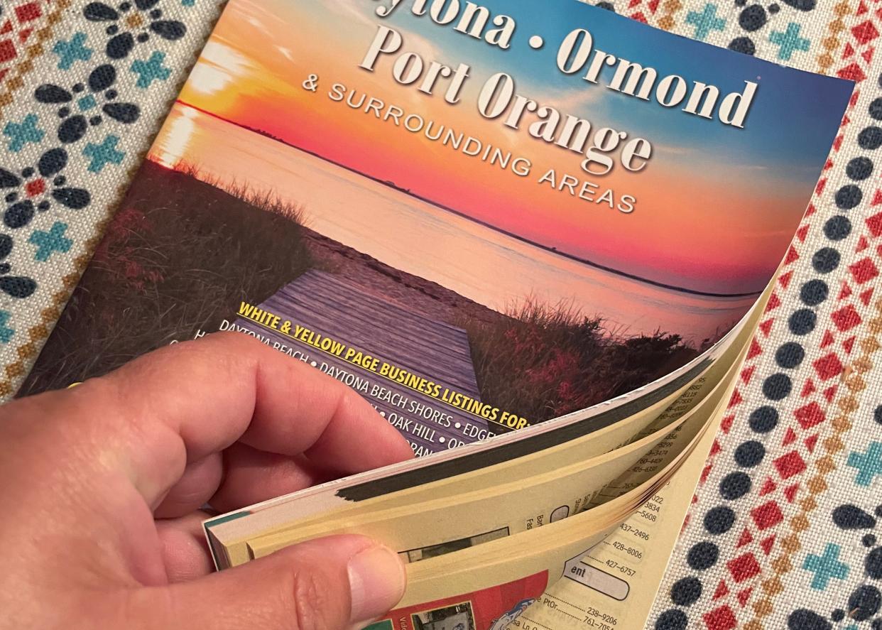 New phone books are out in Volusia County.