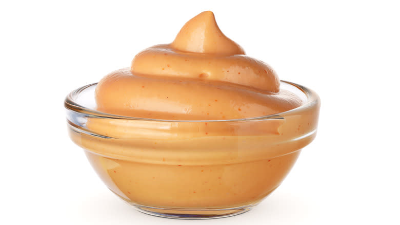 Bowl of burger sauce