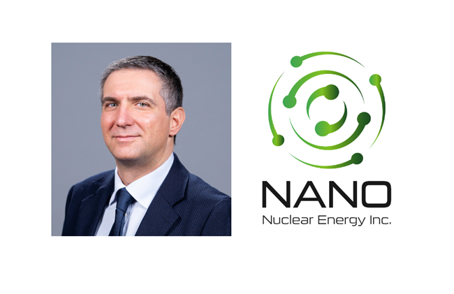 Professor Massimiliano Fratoni, Ph.D., Chair in the UC Berkeley Nuclear Engineering Department, Becomes the Senior Director and Head of Reactor Design of NANO Nuclear Energy Inc.