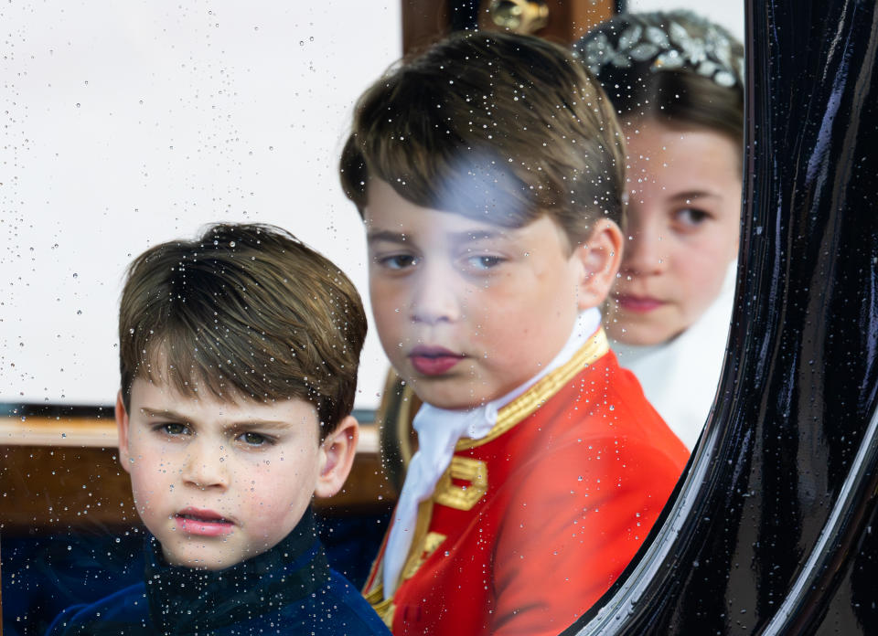 Prince George, Princess Charlotte and Prince Louis