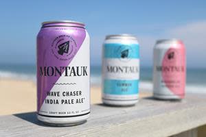 Featuring Montauk's Wave Chaser India Pale Ale, Summer Ale and Watermelon Session Ale