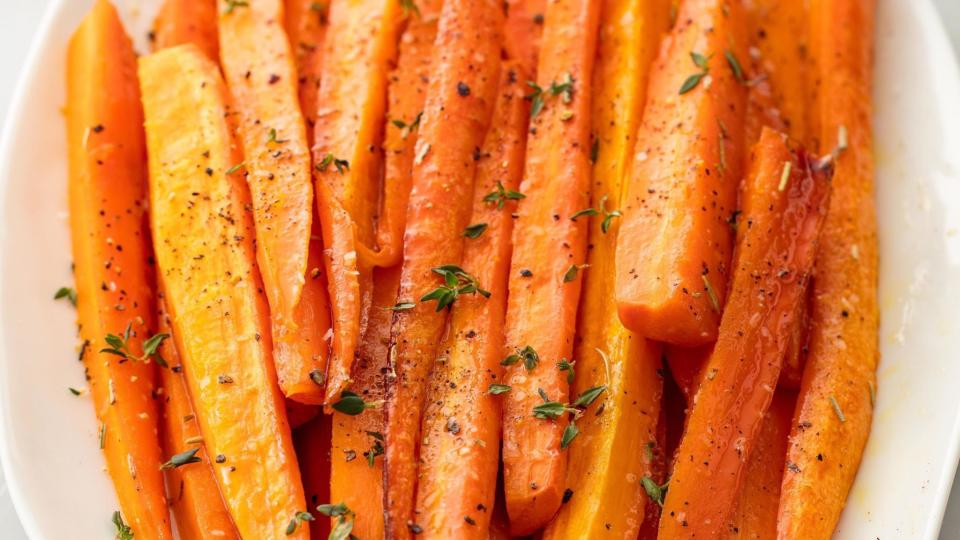 delish glazed carrots