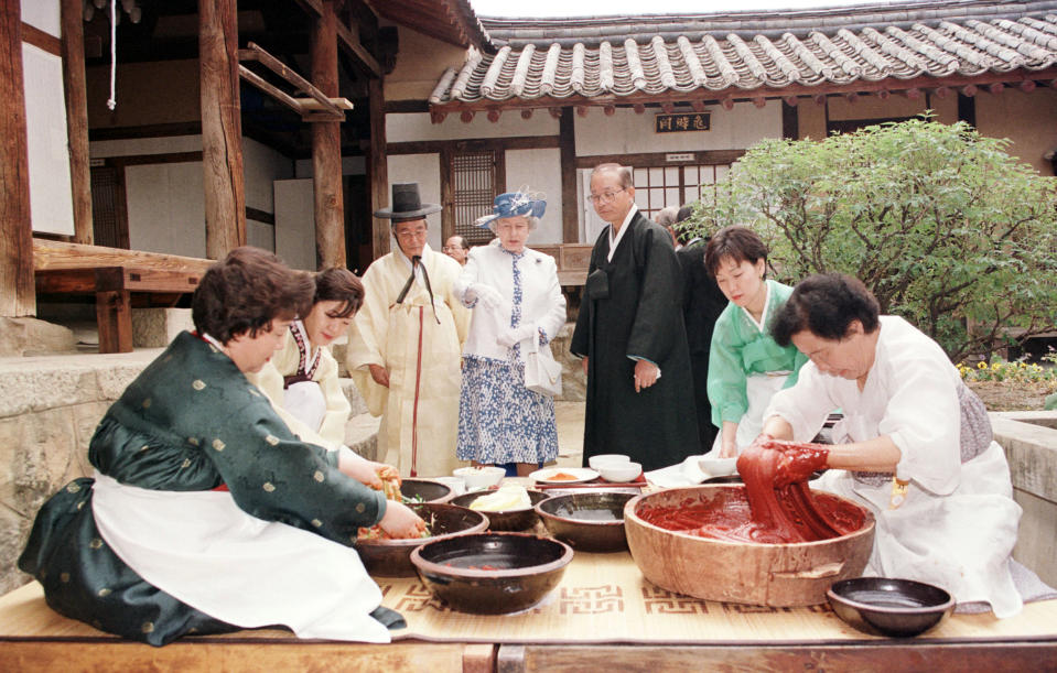 Queen Elizabeth II State Visit to South Korea