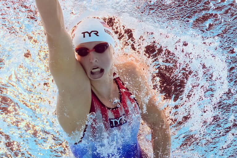 El paso demoledor de Katie Ledecky en los 1500 metros libres