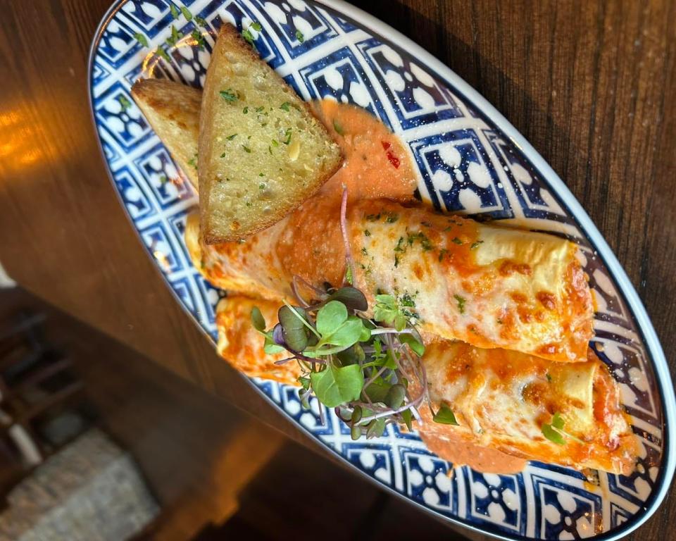 Order the Lobster Manicotti on special at BOCCA.