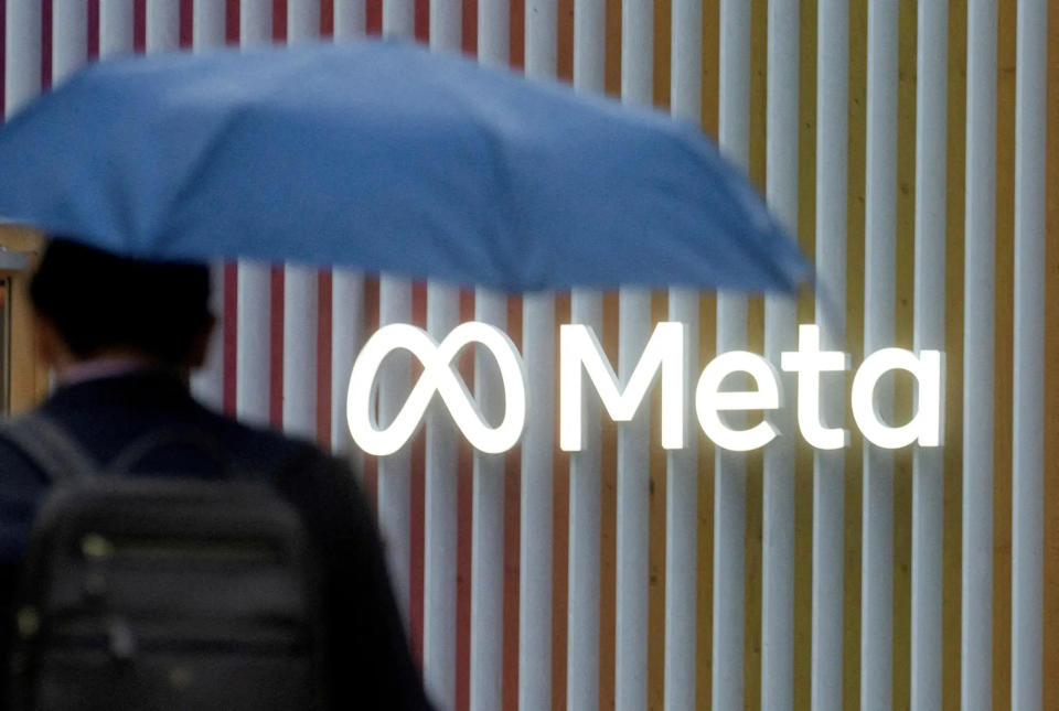 Das Logo von Meta. - Copyright: Arnd Wiegmann/Reuters